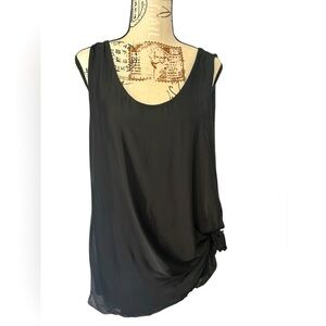 Tina Stephen’s NWT tie back silk tank made in Italy- One Size